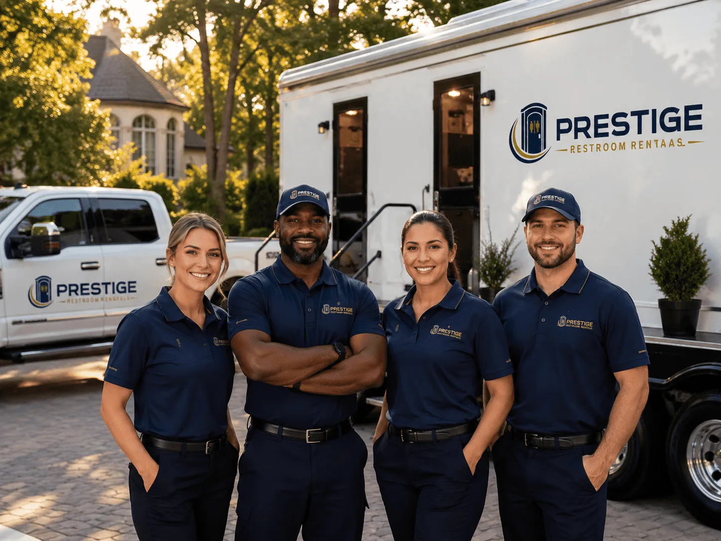 Trusted Luxury Portable Restrooms company in Corunna, IN